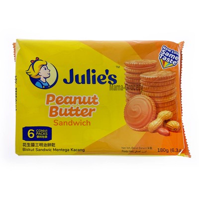 Julie's Peanut Butter Sandwich 180g